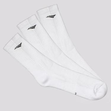 Imagem de Kit Meia Penalty Esportiva 3 Pares Branca, 39-44