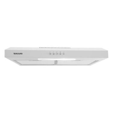 Imagem de Depurador de Ar 60cm Slim DI61 3 Velocidades Suggar, Branco, 110V