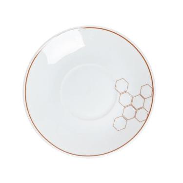 Imagem de Xicara e pires chá Abelha em porcelana 220ml -L Hermitage - L'Hermitag
