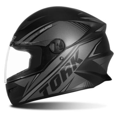 Imagem de Capacete Moto Fechado Pro Tork R8 com Viseira cristal diversas cores, 