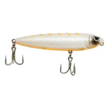 Imagem de Isca Artificial Yara Mad Dog 9 Cm 13 G cor 74 Branco Com Laranja