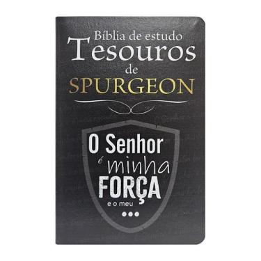 Imagem de Livro - Bíblia de estudo temática tesouros de spurgeon ARC - Capa 02