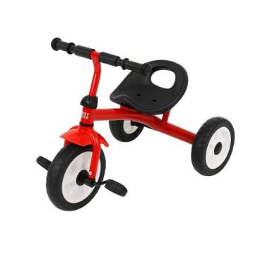 Imagem de Triciclo Infantil Para Crianças Primeira Infância Vermelho - BBR TOYS,