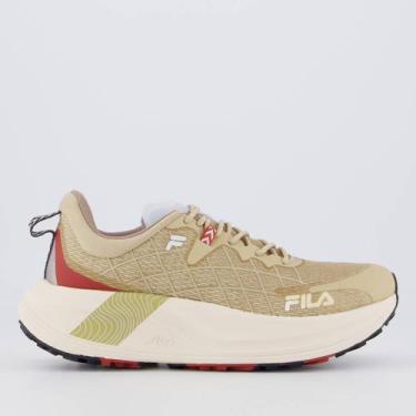 Imagem de Tênis Fila Racer Skytrail Feminino Bege, 34