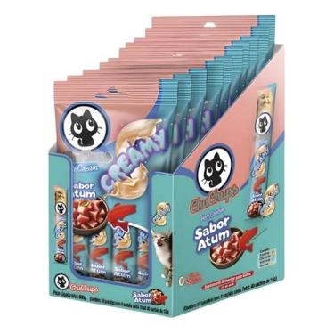 Imagem de Display petisco chuchups atum 4 unid 15g com 10 pacotes
