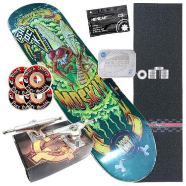Imagem de Skate Completo PRO Shape Wood Light Maple Canadense 8.125 - SHOCK Skat