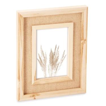 Imagem de Porta Retrato MDF E Linho 10x15 Mart