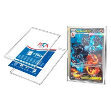 Imagem de Estojo Acrílico Protetor de Cartas TCG Transparente Unitário BRA - BC-