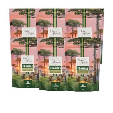 Imagem de Kit 6 Pouch Chás do Mundo Pampas Chamel 50g