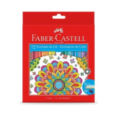 Imagem de Lápis De Cor Faber Castell Ecolápis 72 Cores