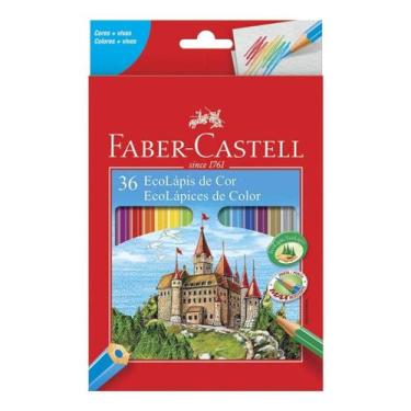 Imagem de Lápis de Cor Faber Castell Ecolápis 36 Cores