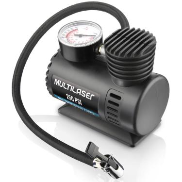 Imagem de Compressor de Ar Multilaser AU601- 250PSI - Plug 12V para Acendedor de Cigarros