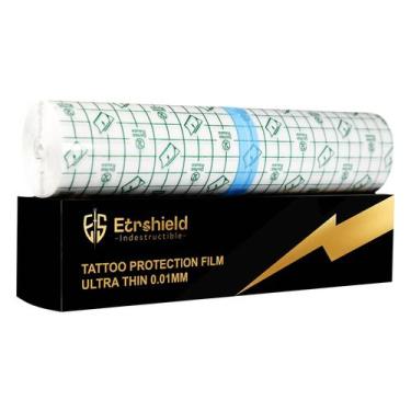 Imagem de Curativo para Tatuagem ES ETRSHIELD 25x28cm Filme à Prova d'Água