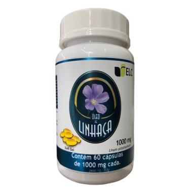 Imagem de Óleo de linhaça ELC 1000mg 60 cápsulas