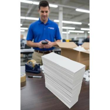Imagem de 10.000 Etiquetas Térmicas 10x15cm Adesivas - IMPRESSÃO SEM R - Congrat