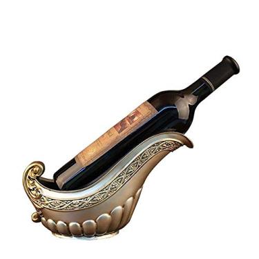 Imagem de Pkfinrd Ornamentos abstratos em forma de colher, artesanato de resina, decoração de casa, rack de vinho, decoração criativa para bar, armário de vinho, cozinha, sala de estar, presente