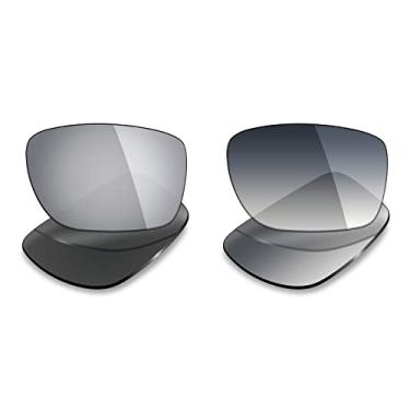 Imagem de Mryok 2 pares de lentes polarizadas de substituição para óculos de sol Oakley Turbine – opções