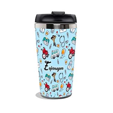 Imagem de Garrafa Termica Inox Enfermagem - Inox