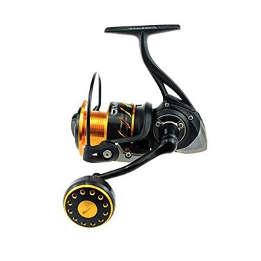 Imagem de Carretel de pesca para roda de pesca com linha de galvanização, rolamentos de esferas giratórios, arrasto frontal com vários discos, componentes de aço inoxidável para barco, rocha, água doce, roda de pesca em água salgada