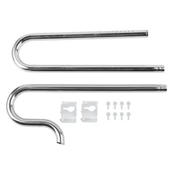 Imagem de Tubo de infusão de aquário, aço inoxidável, durável, fluxo de óleo, filmagem, tubo de filtro de aquário, suprimentos para tanque de peixe #2