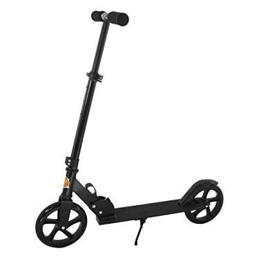 Imagem de Patinete Teen Preto Altura Ajustável até 80kg, DM Radical