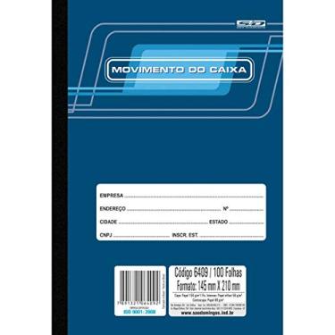 Imagem de Livro Movimento Caixa, 1/4, São Domingos, 100 Folhas, 145x210mm, Pacote com 10