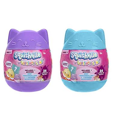 Imagem de Squishmallow Squishville Mystery Mini Series 1 Plush Assortment Blind Package (2 Pack)