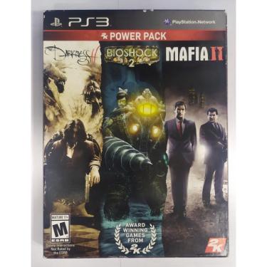 Imagem de 2K Power Pack: Mafia ii + Bioshock 2 + The Darkness 2 - Jogo PS3 Midia Fisica