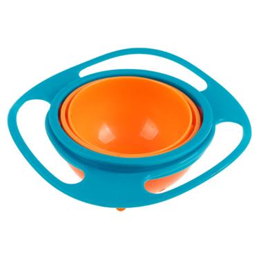 Imagem de Prato Alimentação Infantil Giro Bowl Gira 360 - Art Baby - Azul