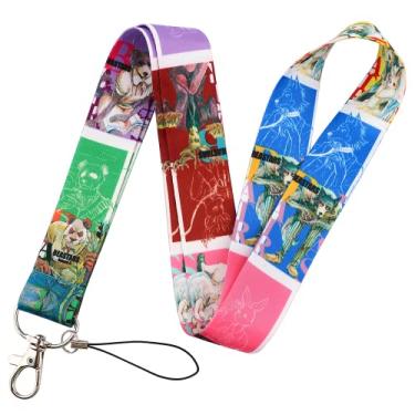 Imagem de BEASTARS Beast Stars Anime Mangá 45 cm Cordão de Pescoço Porta-Chaveiro Crachá Identificação Correia de Telefone Móvel Pinstant