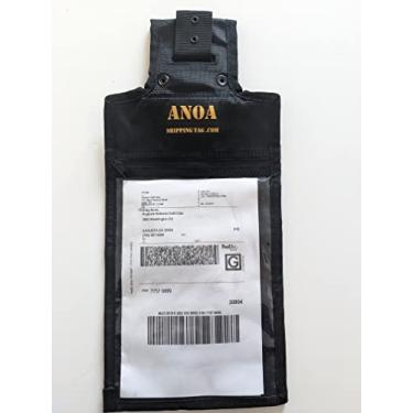 Imagem de ANOA Shipping Tag Uma etiqueta de envio reutilizável que contém etiquetas de envio FDX, UPS, DHL para tacos de golfe, estojos e bagagens