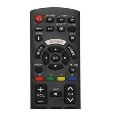 Imagem de Controle Remoto Compatível Com Tv Panasonic Lcd Led Netflix 8058