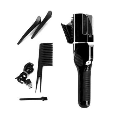 Imagem de Maquina de corte bordado preto hair trimmer bivolt