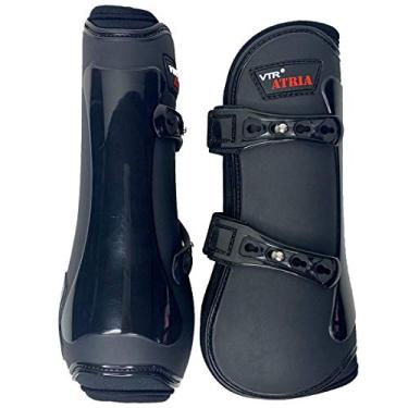 Imagem de Caneleira para Cavalo VTR Atria de Pino (Preto)