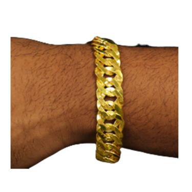 Imagem de Pulseira 15mm Grumet Laminada moeda antiga pusseira grossa