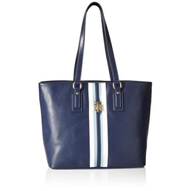 Imagem de Tommy Hilfiger Bolsa feminina Jaden Plus, Tommy Navy, One Size, Bolsa Jaden Plus