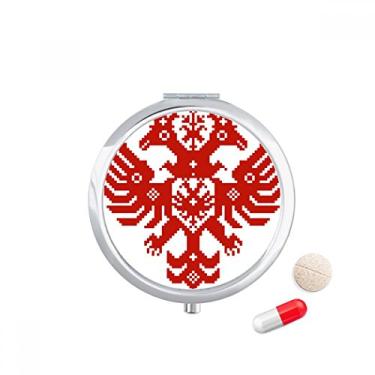 Imagem de Porta-comprimidos de águia com emblema nacional da Rússia