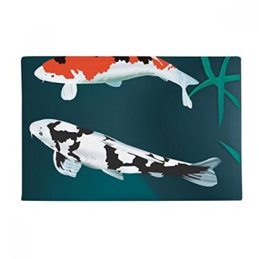 Imagem de DIYthinker Par de tapetes chineses para casais, tapete antiderrapante para porta de banheiro