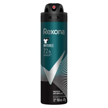 Imagem de Desodorante Antitranspirante Rexona Men Invisível 72h 150ml 