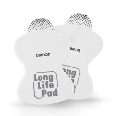 Imagem de Par de Eletrodos Long Life Pad Omron HV-LLPAD-BR Refil para TENS HV-F013 e HV-F021