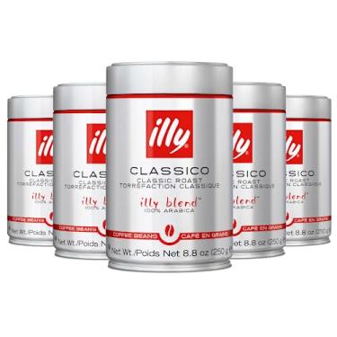 Imagem de Café em Grão, Illy, 5 Latas de 250g