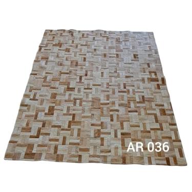 Imagem de Tapete de Couro Natural 2,00 x 1,50 m (Bege Tijolinho)