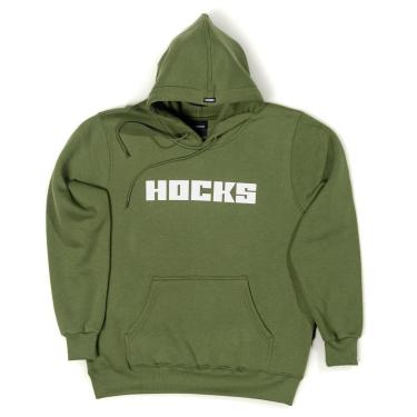 Imagem de Moletom Hocks Canguru Fechado H23502 Verde-Masculino