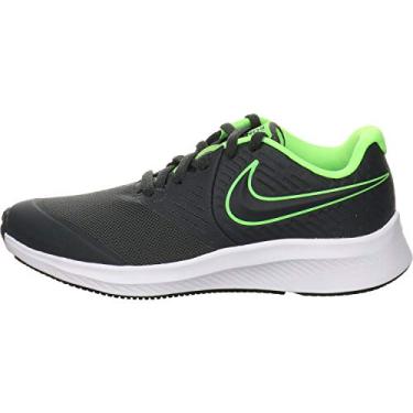 Imagem de T nis Nike Kids Star Runner 2 (Gs), Anthracite/Electric Green - White, 6 Big Kid