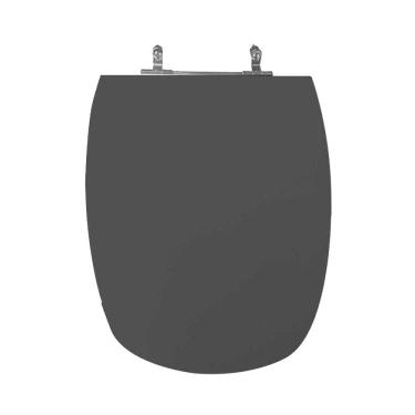 Imagem de Assento Sanitário Poliéster para Louça Monte Carlo/venice deca/belize Aço Ébano