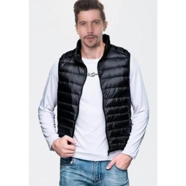 Imagem de Colete Puffer Bobojaco Masculino Nylon Becker com Bolsos e Capuz Removível-Masculino