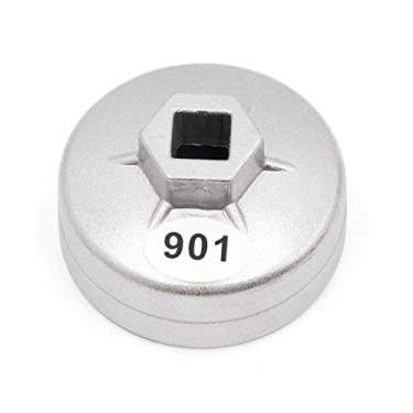 Imagem de LDEXIN Chave inglesa de filtro de óleo de 14 canais de diâmetro interno de 65 mm adequada para New Big Overlord, Aeolus, Camry, Nissan Bluebird, FLAT, Toyota A (modelo 901)