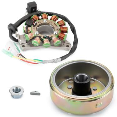 Imagem de Estator e rotor de volante e porca chave Woodruff para Yamaha Banshee 350 1995-2006