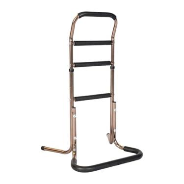 Imagem de harayaa Suporte de cadeira para idosos, suporte de elevação de cadeira para idosos, capacidade de rolamento de liga de alumínio, 136 kg, cama de sofá portátil segura, com bolsa de armazenamento