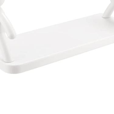 Imagem de Prateleira Flutuante para Banheiro, Suporte de Carga Forte, Durável, PP, Prateleira de Parede para Banheiro, Cozinha, Duas Pessoas Pequenas, Suporte Bonito e Atraente (Prateleira